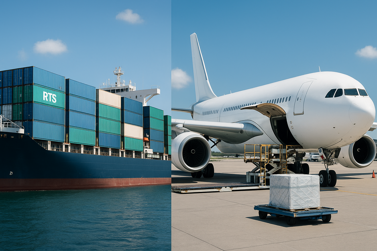 Sea Freight vs Air Freight