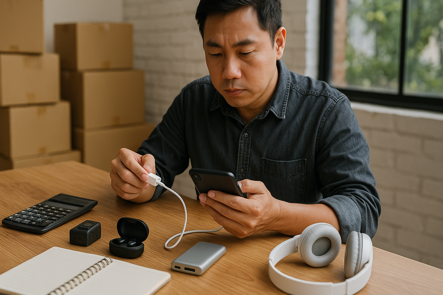 analisa margin impor barang elektronik ringan