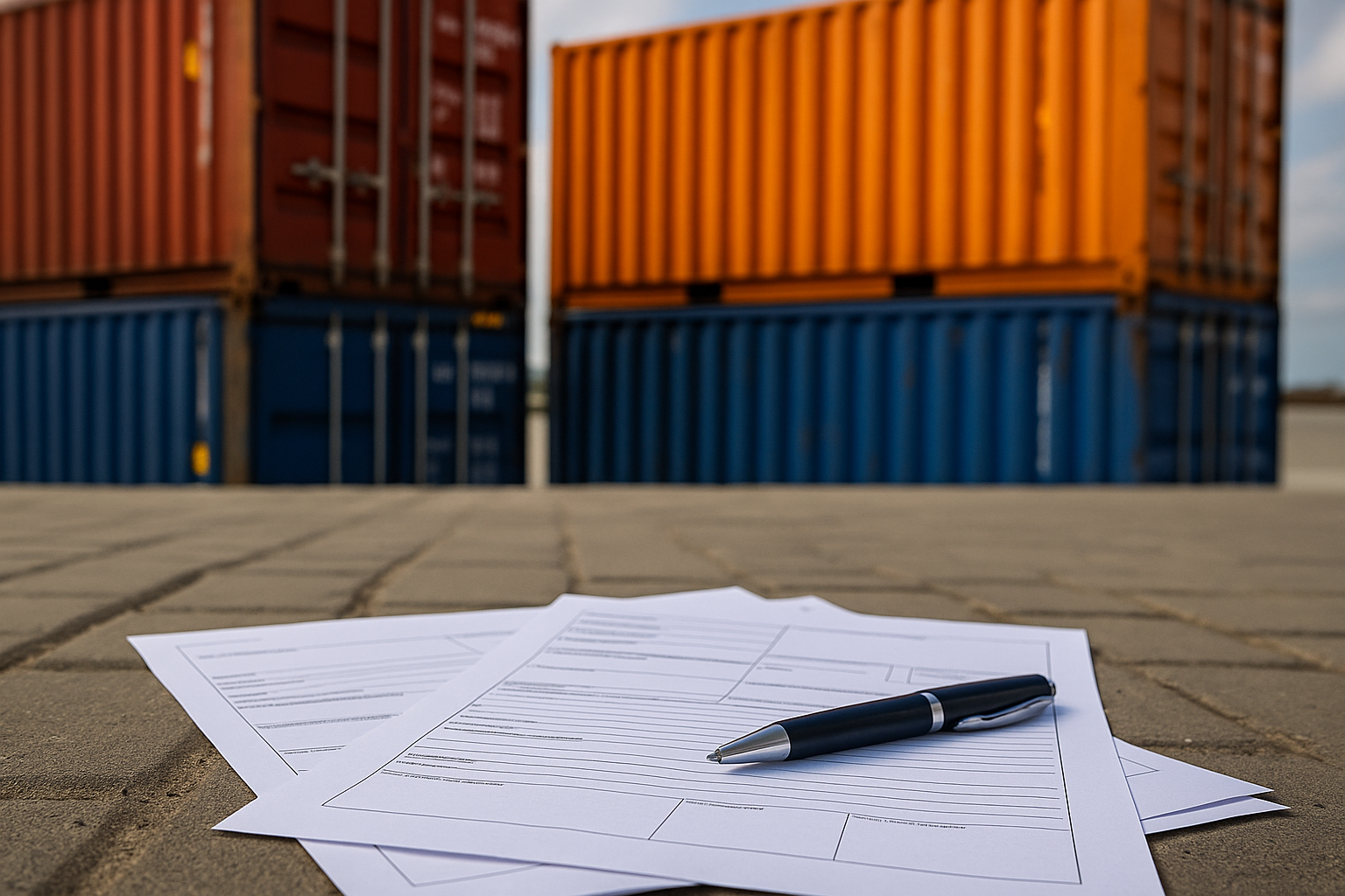 Perbedaan FOB EXW CIF dalam pengiriman impor