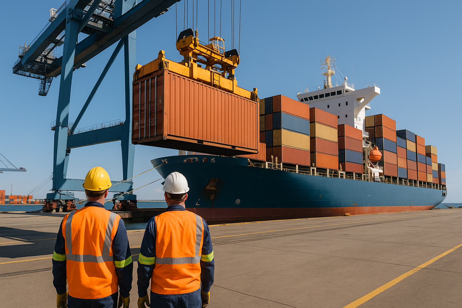 pengiriman 1 kontainer penuh dengan RTS