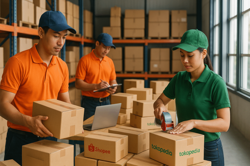 Pelajari bagaimana RTS membantu impor barang ke Tokopedia & Shopee Store agar pengiriman jadi lebih cepat, aman, dan efisien untuk pebisnis online.