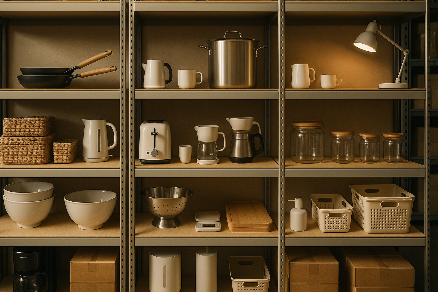 strategi impor barang bahan dapur & rumah tangga