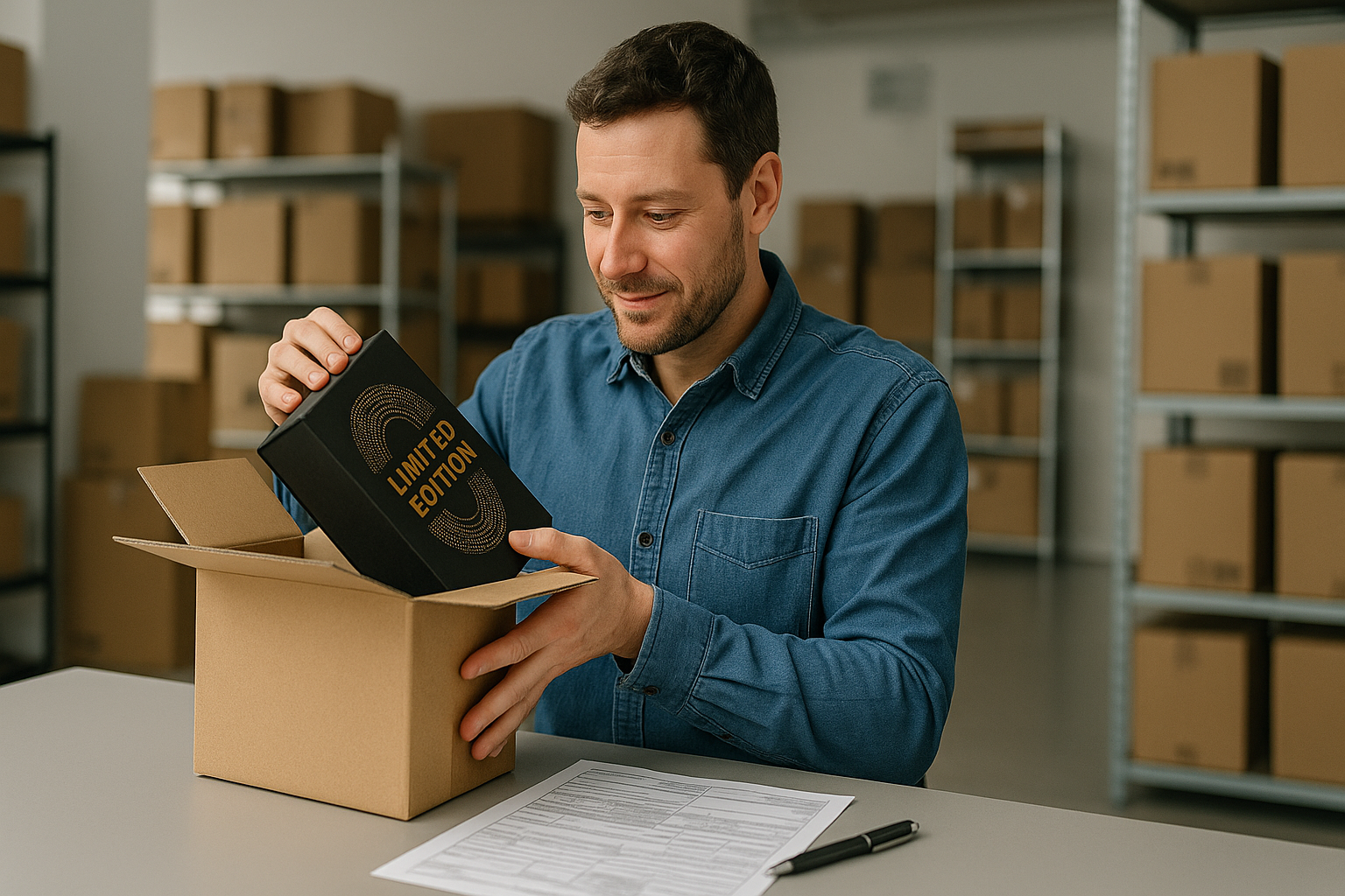 impor produk limited edition dengan aman