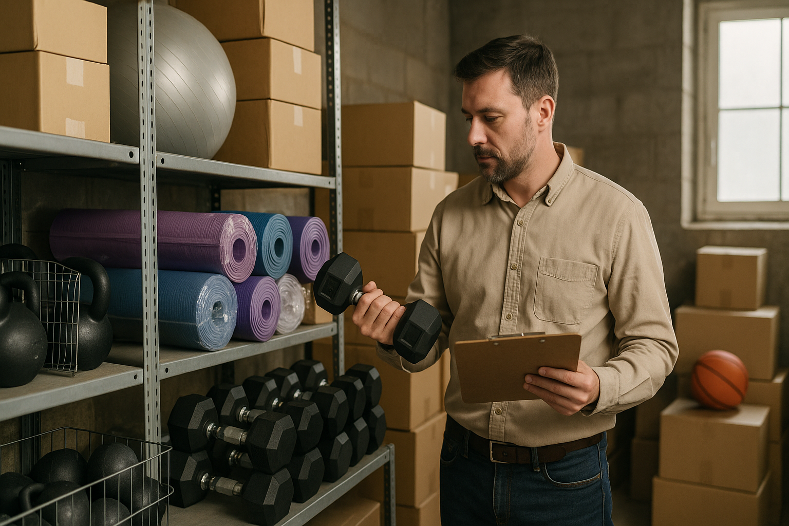 impor produk olahraga dan fitness dari China