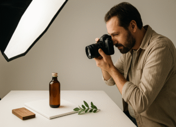 product photography session
