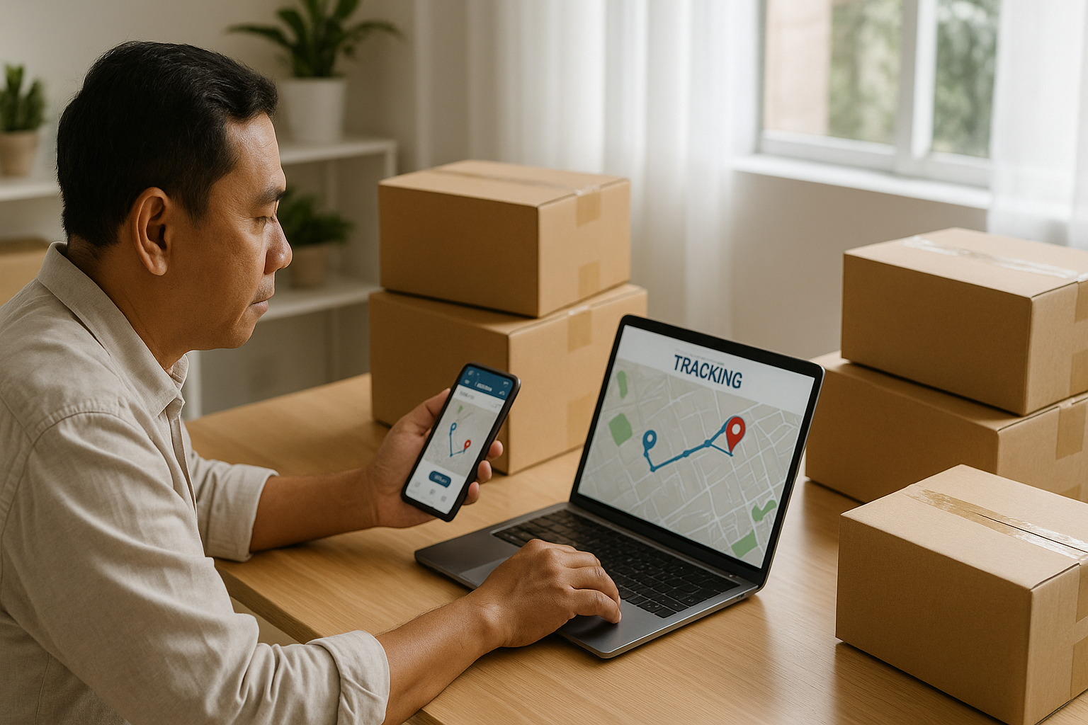 cek status pengiriman RTS real-time