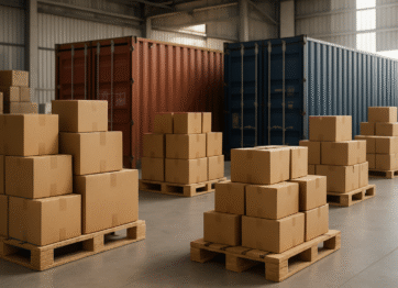 Perbandingan Biaya Karton vs Pallet vs Kontainer