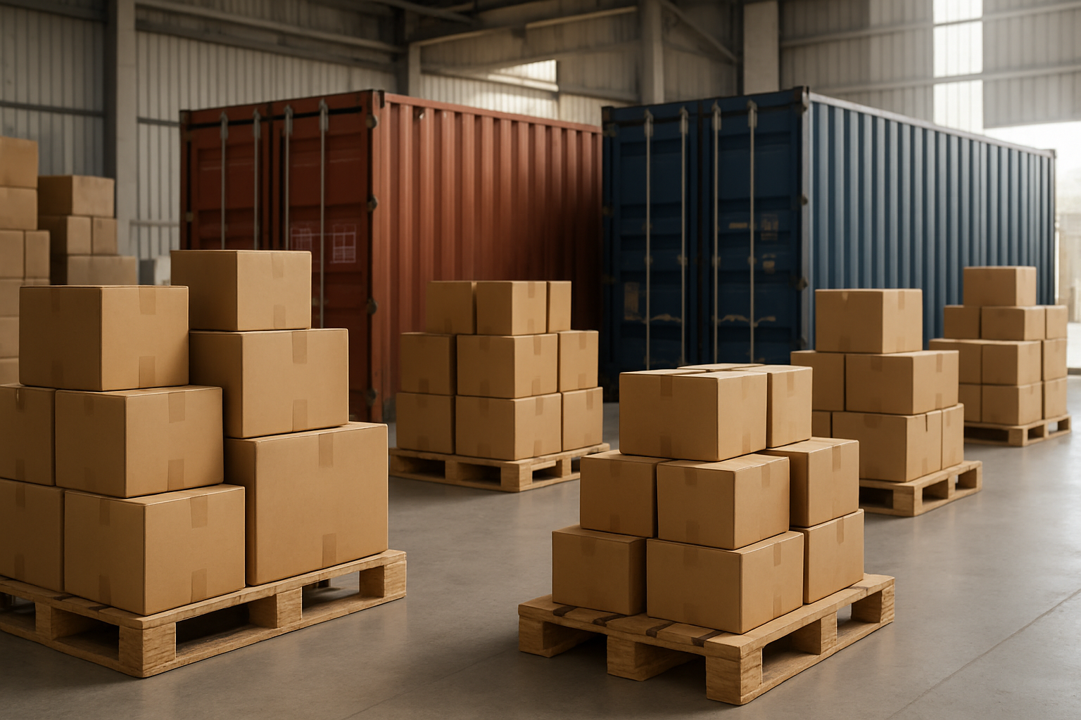 perbandingan biaya karton vs pallet vs kontainer