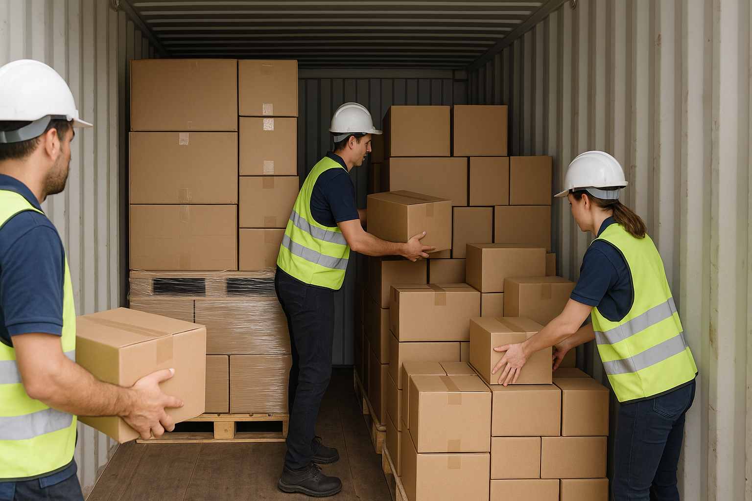 optimasi layout kontainer tanpa space kosong