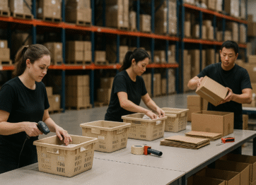 Sistem Picking & Packing untuk Pesanan Besar