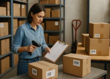 Checklist Penerimaan Barang di Gudang UMKM