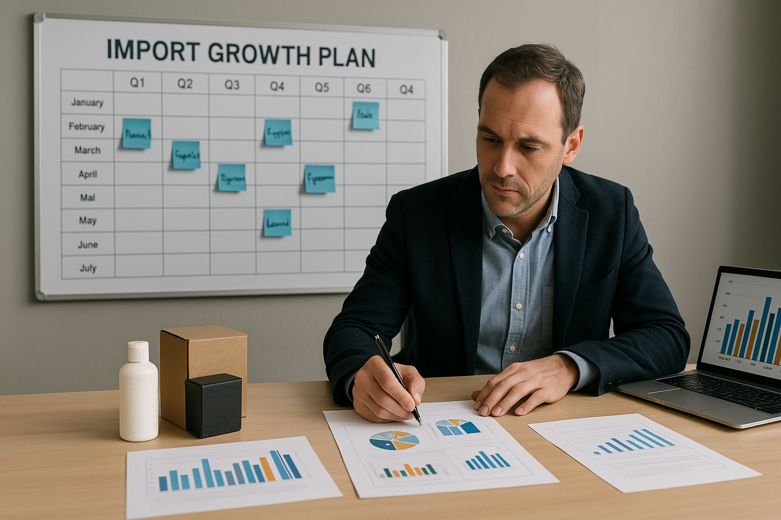 roadmap setahun untuk scale up bisnis impor