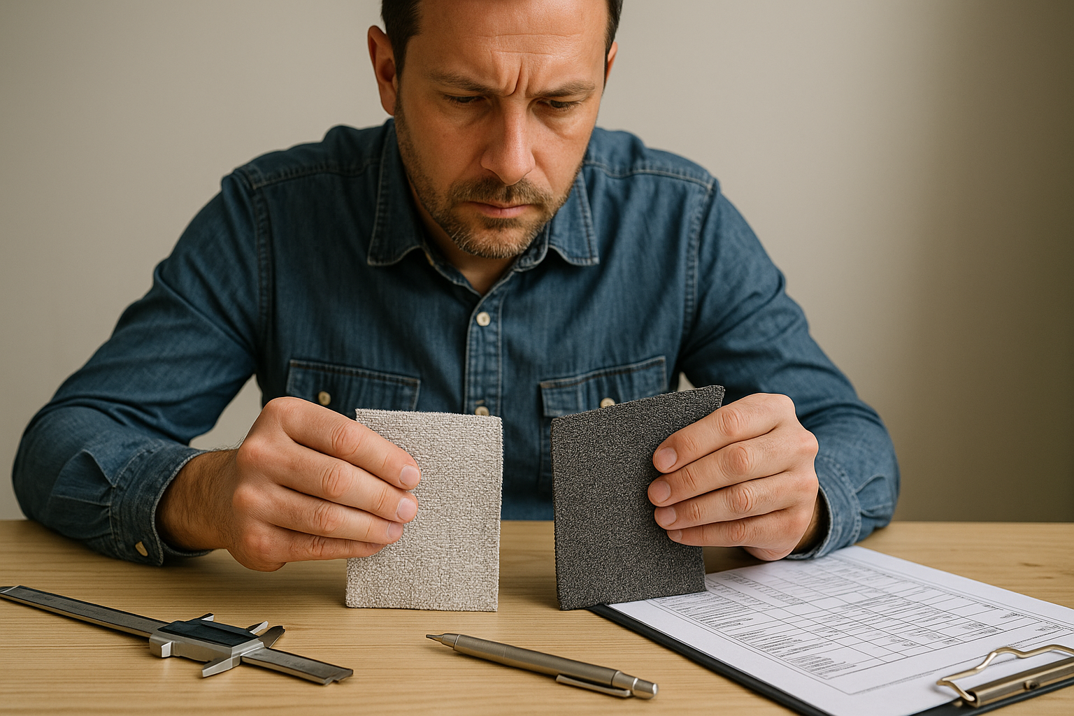 teknik analisa kualitas produk menggunakan sample comparison