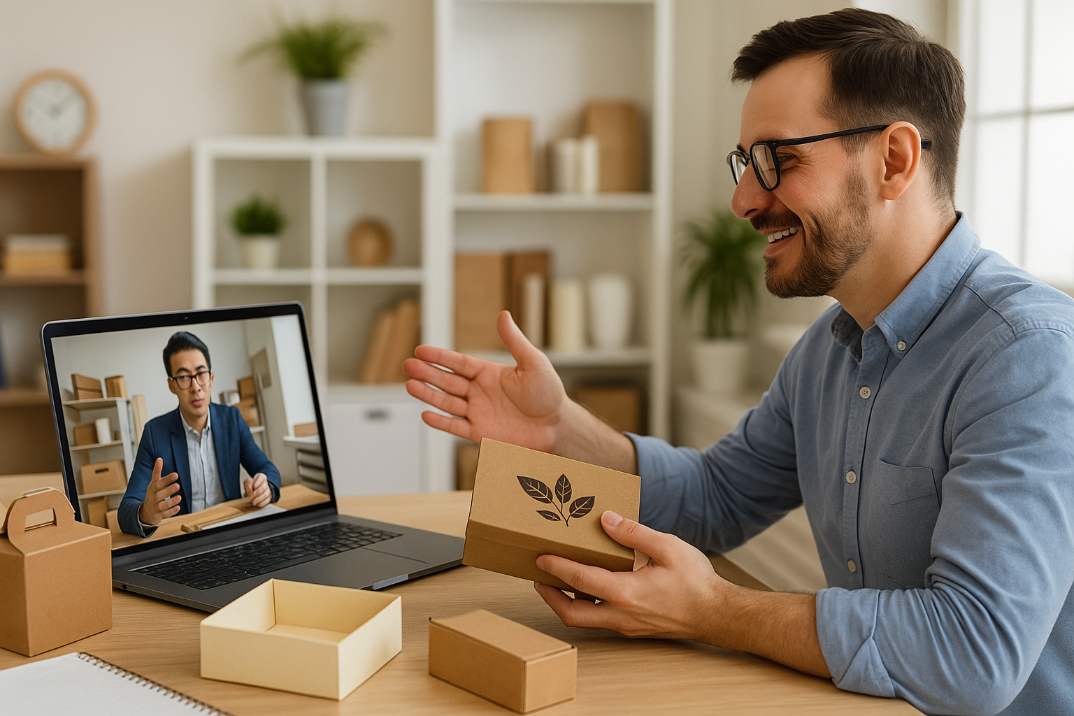 custom packaging gratis dari supplier