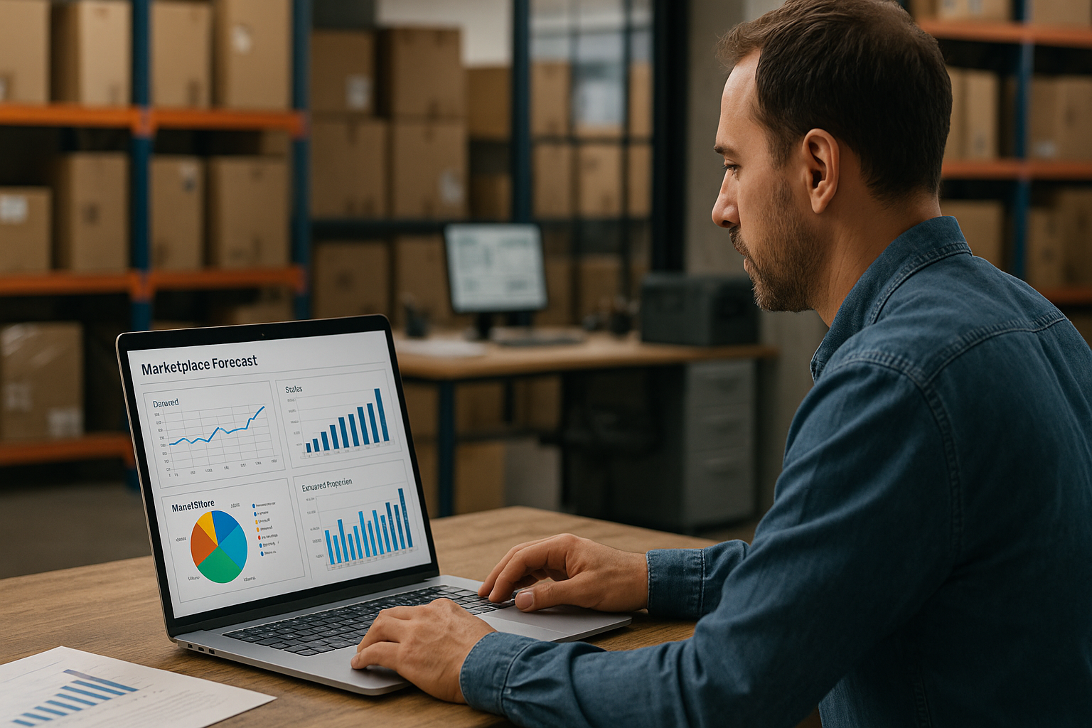 budget impor berdasarkan forecast marketplace untuk UMKM