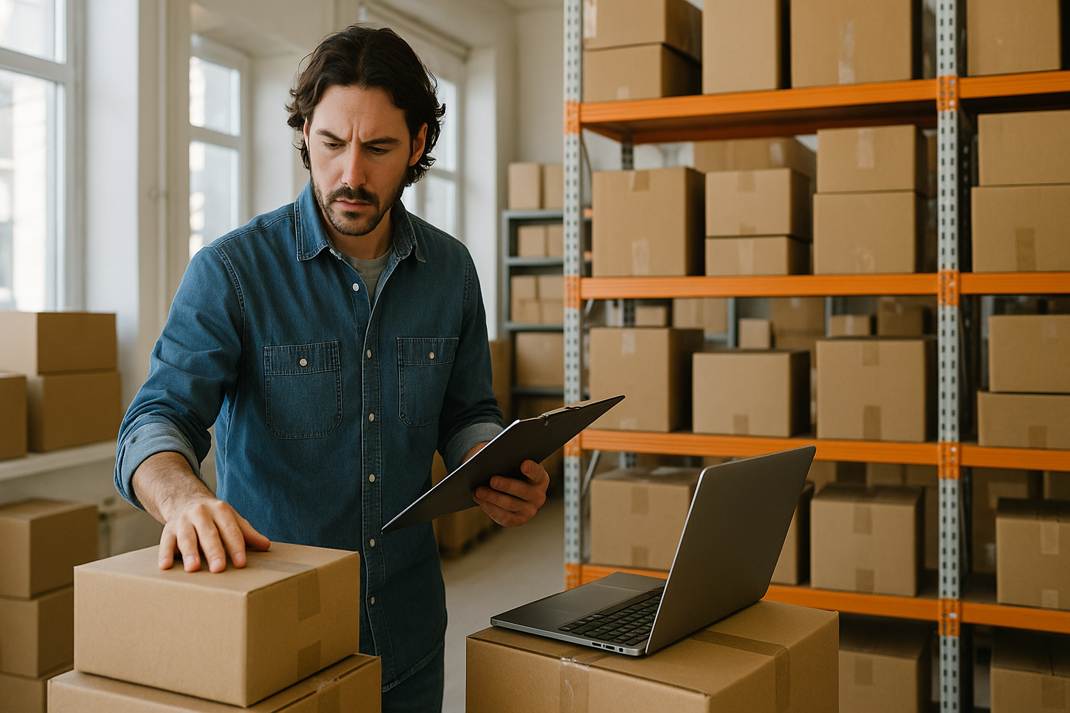 cara mengatur safety stock produk impor