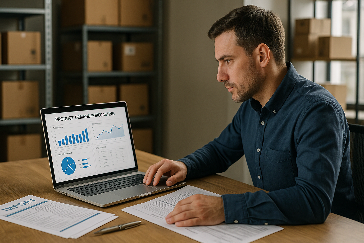 forecasting permintaan produk untuk impor UMKM