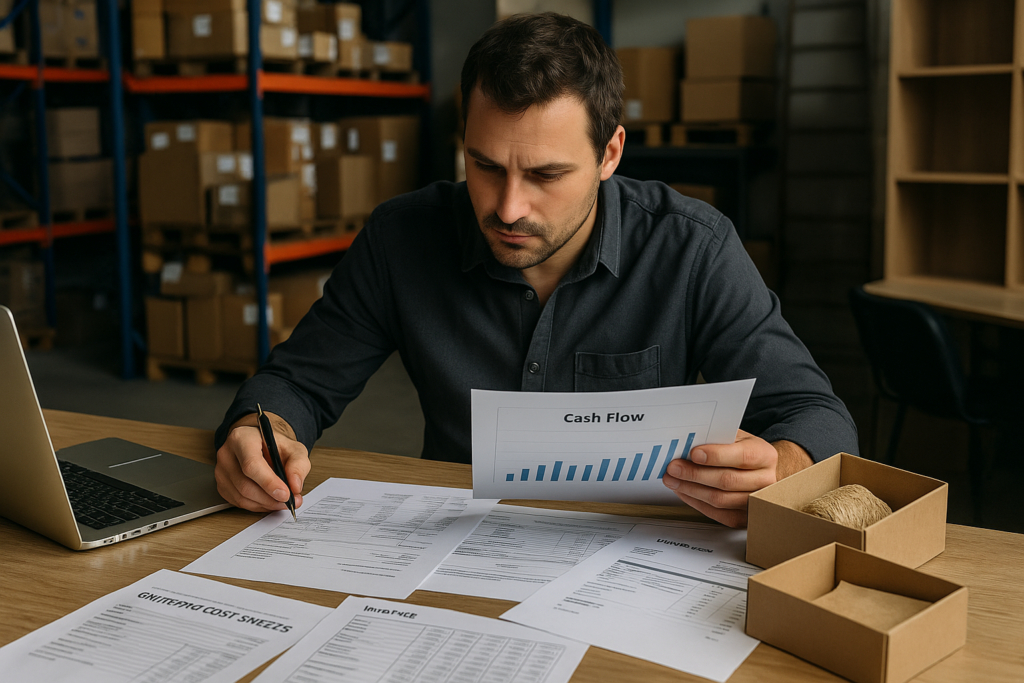Pelajari cara mengelola arus kas bisnis impor supaya tidak tersendat sehingga UMKM dapat menjaga operasional tetap lancar dan stok siap jual.