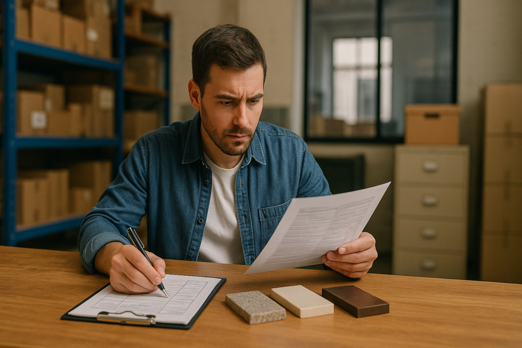 Panduan lengkap cara memastikan supplier menggunakan material sesuai spesifikasi agar impor UMKM aman, stabil, dan bebas risiko gagal produksi.