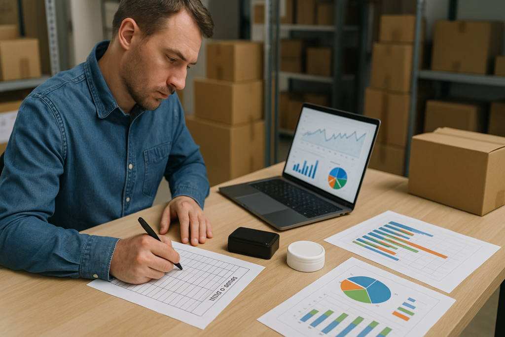 Panduan cara mengatur re-order point untuk UMKM importir agar stok selalu aman tanpa overstock dan tanpa kehabisan barang.