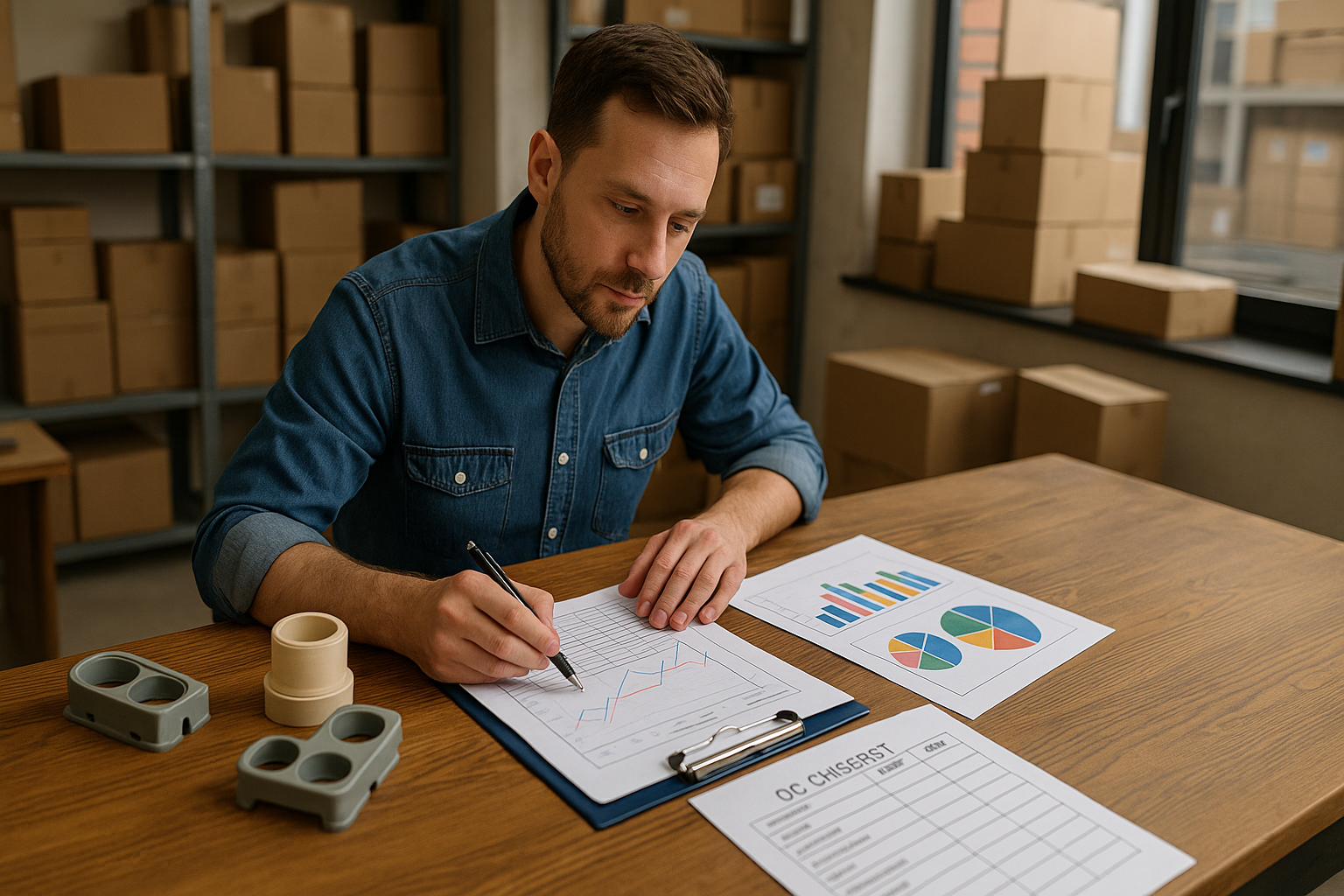 cara menyusun KPI produksi dengan supplier