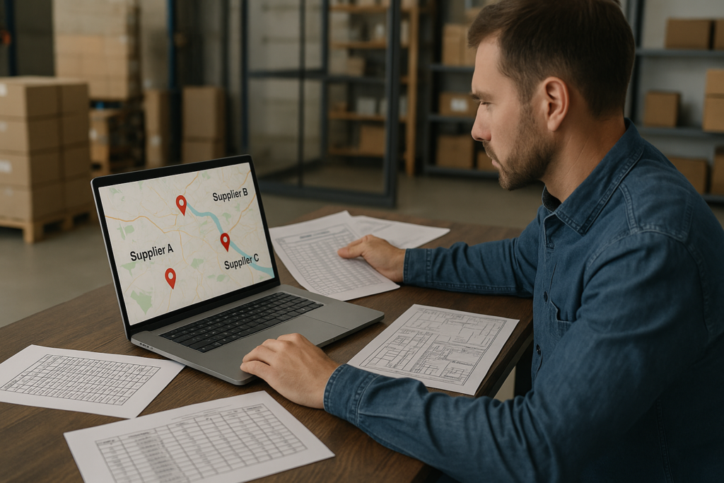 Pelajari cara mengoptimalkan lead time dengan menyatukan supplier berdekatan agar proses impor lebih cepat, efisien, dan minim hambatan.