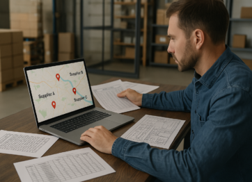 Mengoptimalkan Lead Time dengan Menyatukan Supplier Berdekatan