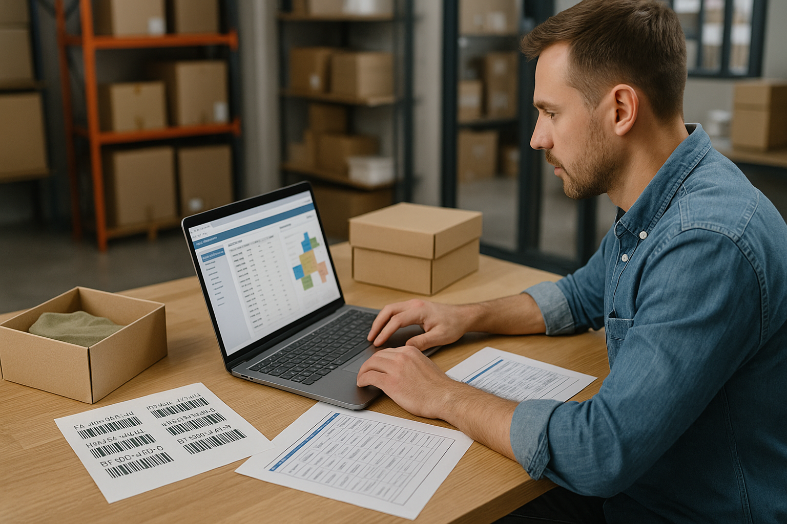 membuat sistem penamaan SKU untuk produk impor multi-varian