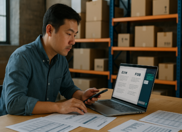 Perbedaan Penting EXW vs FOB untuk Importir Skala UMKM