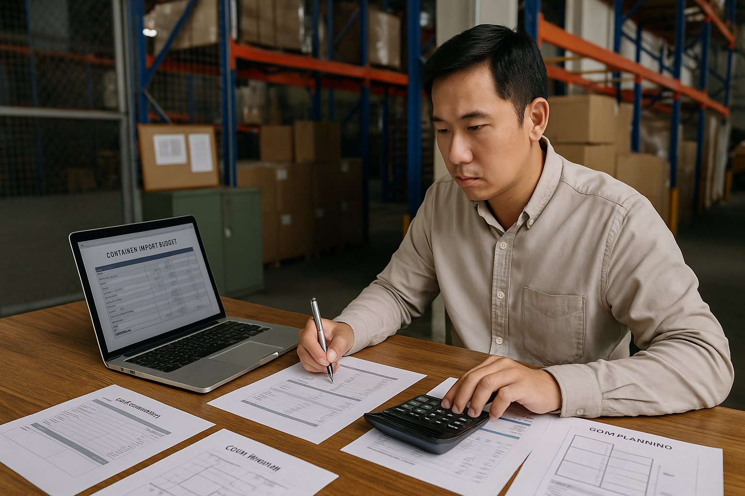 menghitung modal minimal untuk 1 container versi UMKM