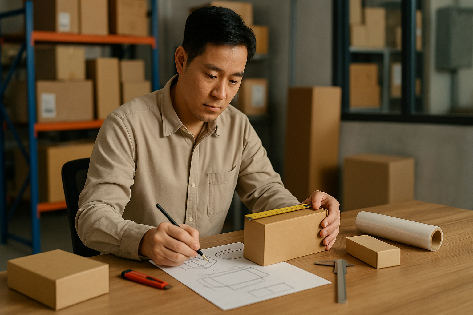 strategi mengurangi biaya kirim dengan penyesuaian desain produk