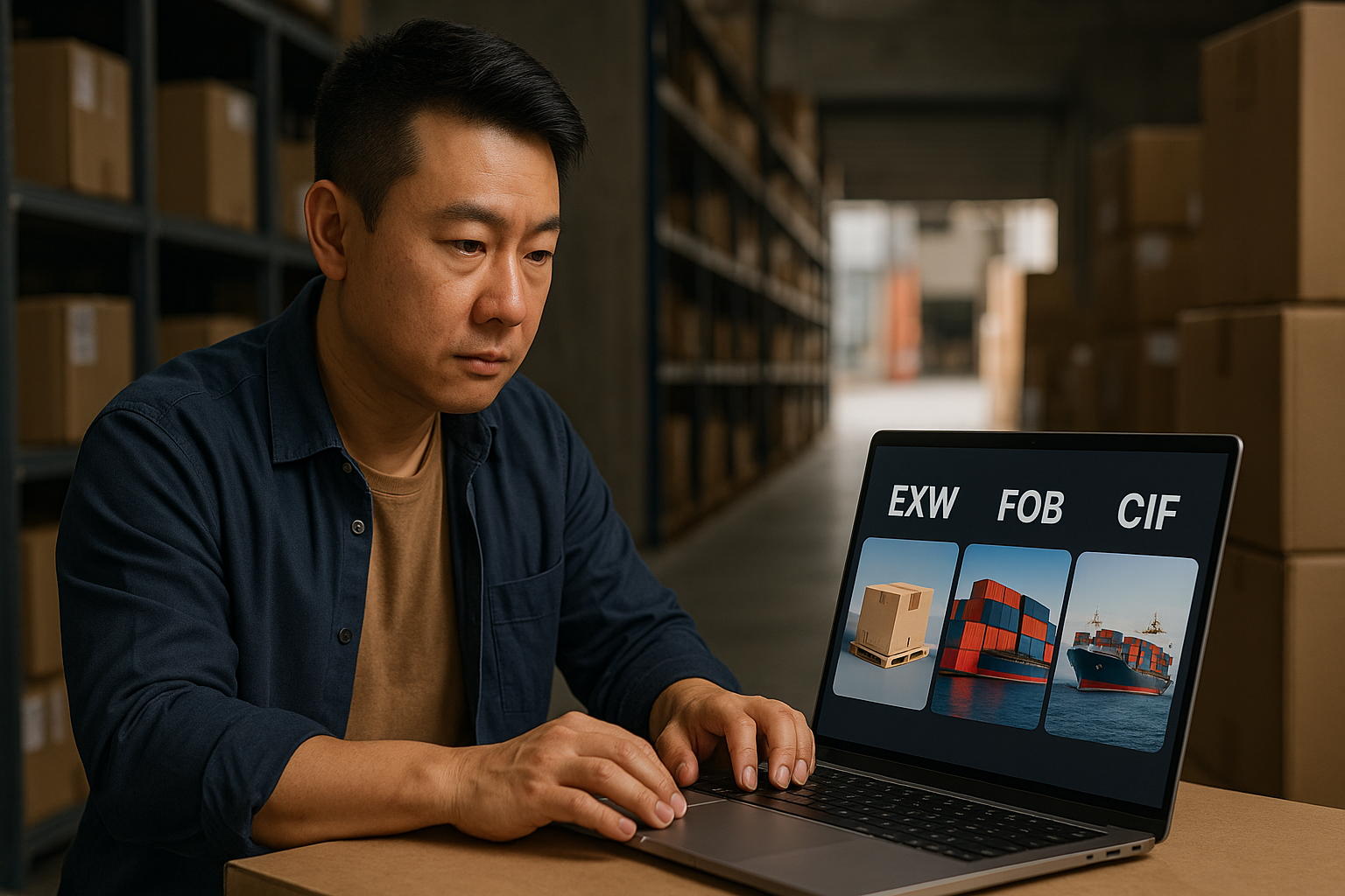 Perbedaan EXW, FOB, dan CIF