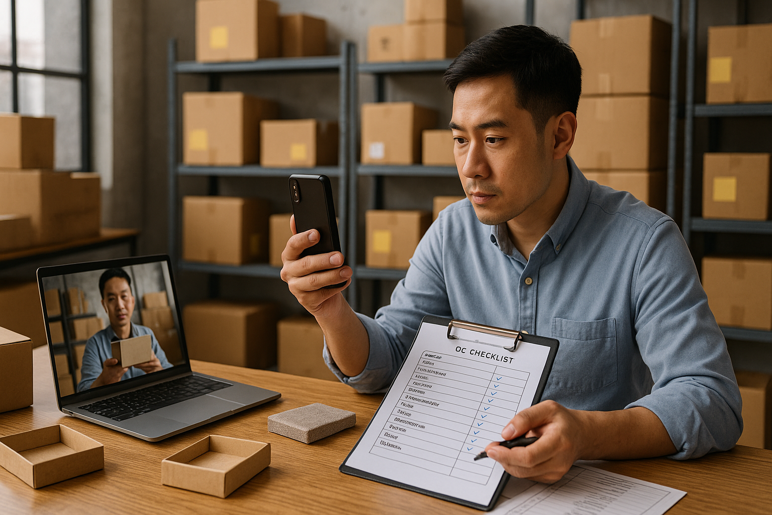 video inspection untuk kontrol barang impor