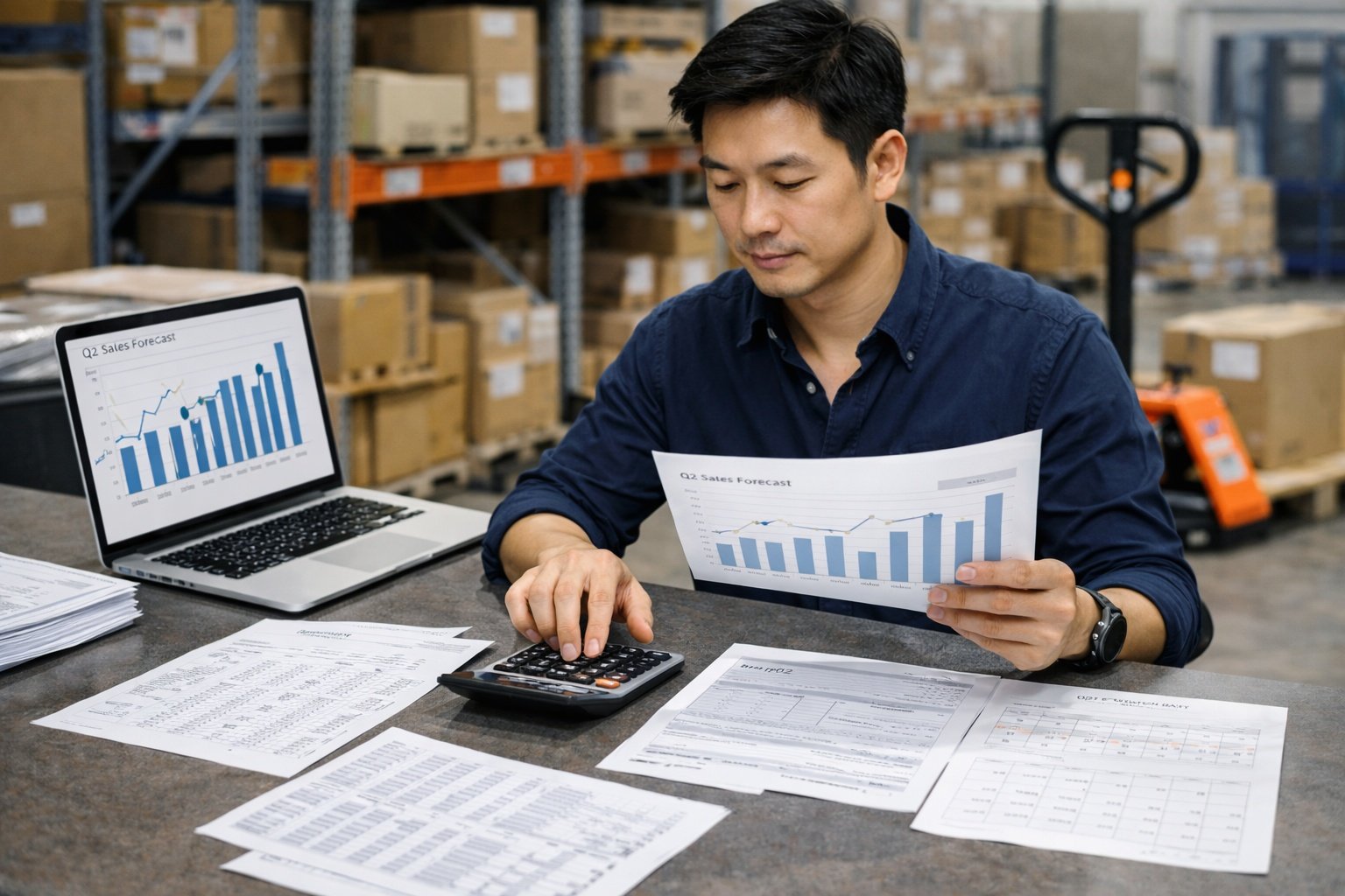 cara mengatur forecasting penjualan untuk impor Q2