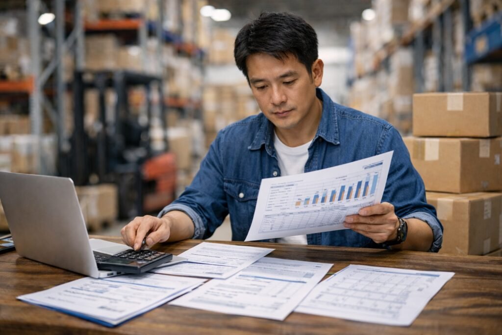 Strategi menjaga cashflow saat produksi massal paralel sangat penting agar bisnis impor tetap likuid, aman, dan tidak kehabisan modal di tengah proses produksi.