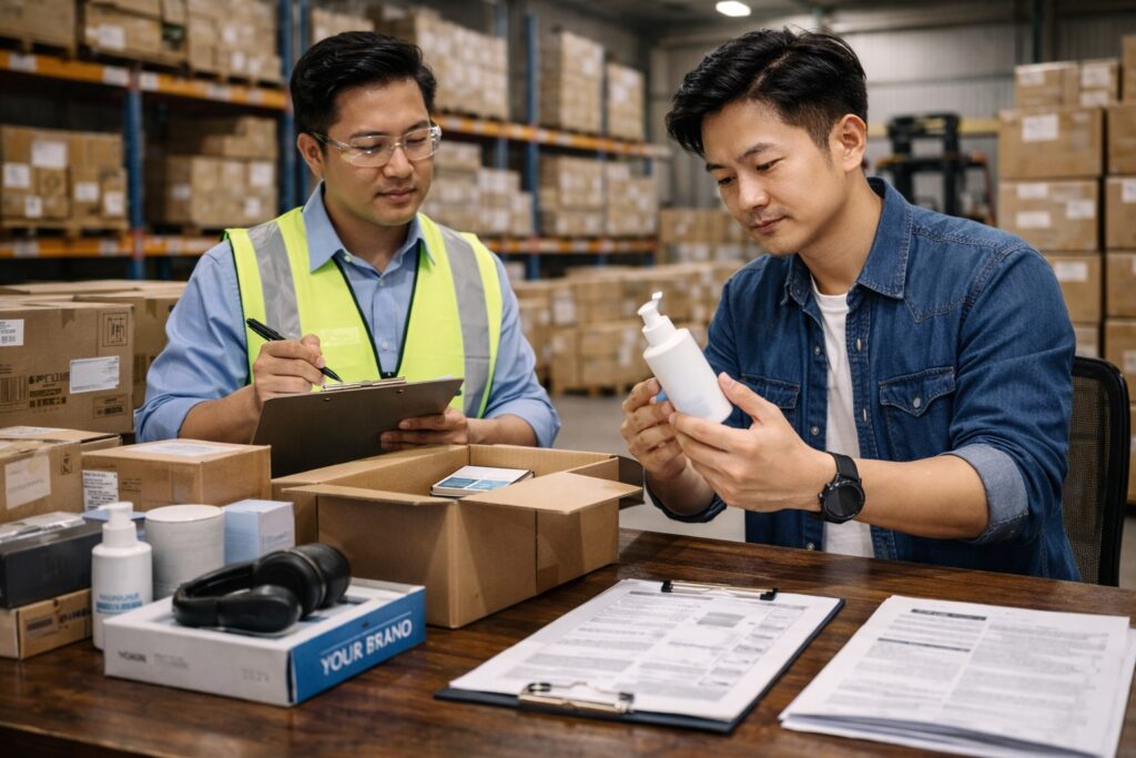 Pelajari cara melakukan final random inspection sebelum barang keluar pabrik agar kualitas terjaga dan risiko kerugian impor bisa ditekan.