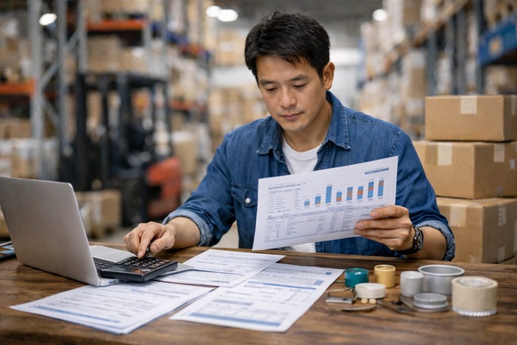 Framework menentukan produk layak diulang produksi membantu importir mengambil keputusan berbasis data agar modal, cashflow, dan risiko tetap terkendali.