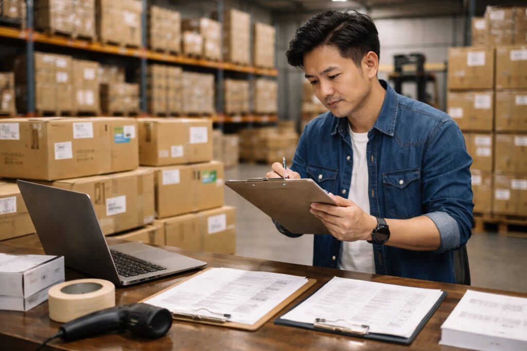 Pelajari cara menghindari risiko barang hilang saat konsolidasi agar proses impor lebih aman, terkontrol, dan minim kerugian bagi UMKM.