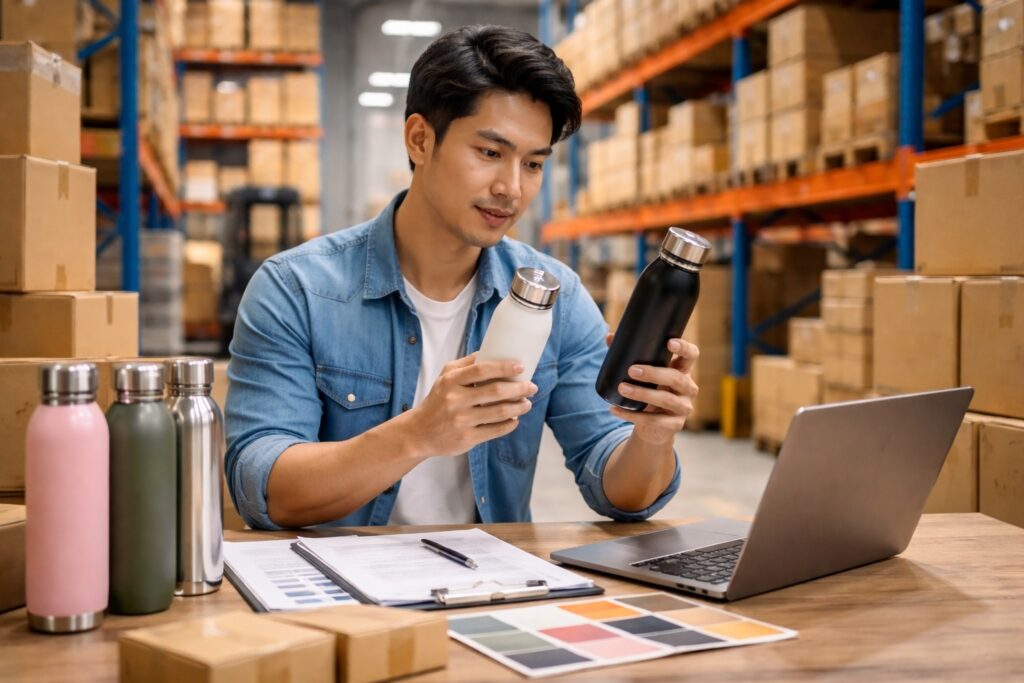 Cara mengatur multi-supplier untuk satu jenis produk agar stok stabil, risiko produksi rendah, dan bisnis impor UMKM lebih aman.