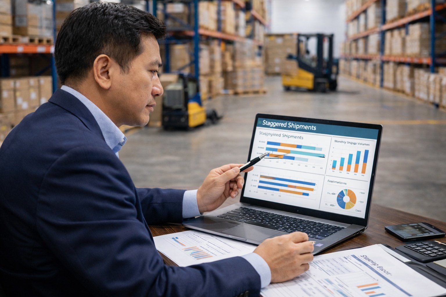 kapan lebih untung kirim bertahap daripada sekali banyak impor