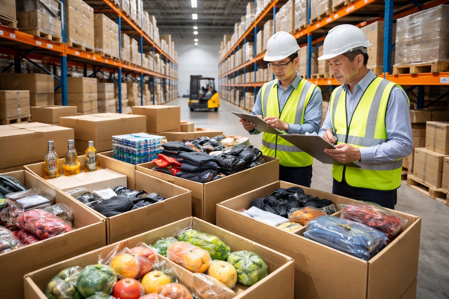 kesalahan menggabungkan produk berbeda dalam satu pengiriman impor