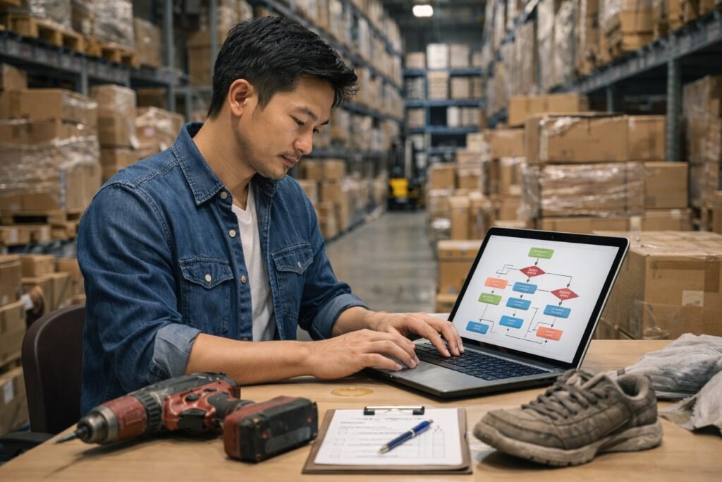 Panduan praktis cara membuat decision tree saat supplier melakukan kesalahan agar importir UMKM bisa mengambil keputusan cepat, objektif, dan minim risiko.