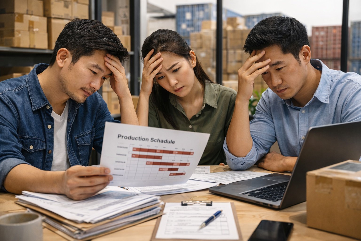 dampak psikologis keterlambatan produksi terhadap tim internal