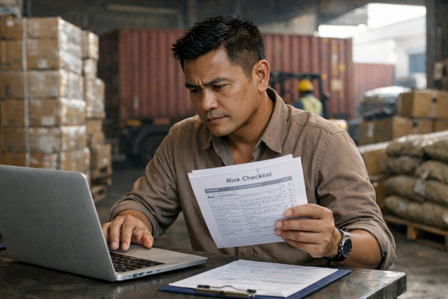 framework deteksi risiko dini dalam proses impor untuk UMKM