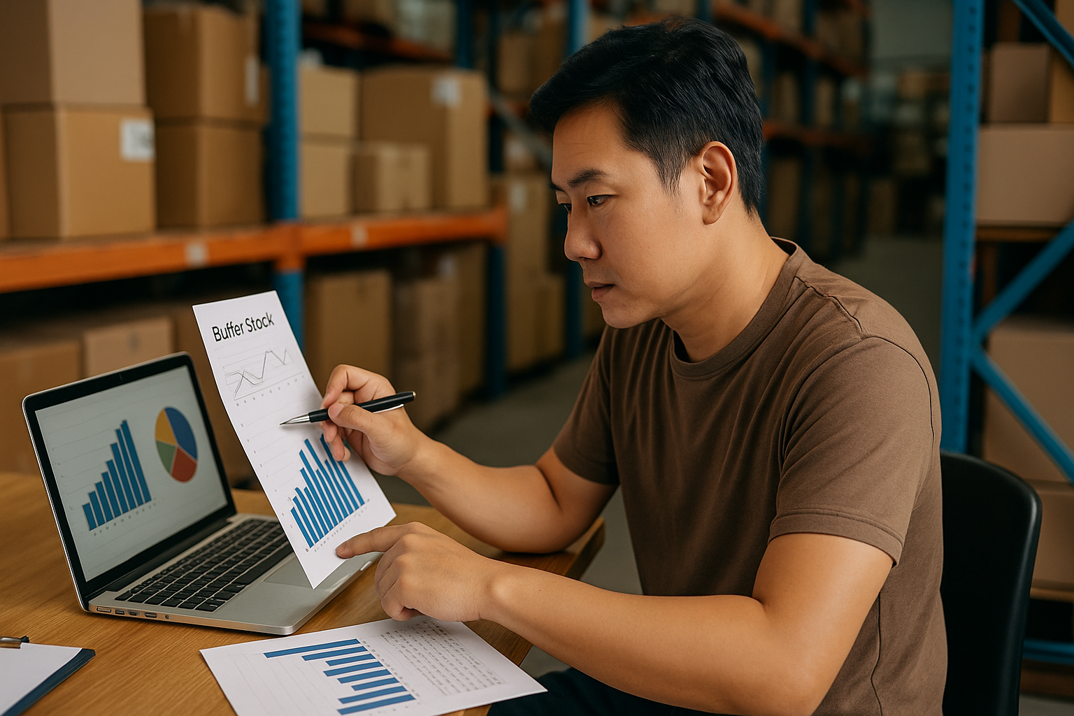 Strategi Menyimpan Buffer Stock