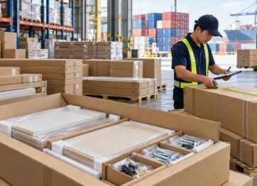 Cara Impor Furnitur Knock-Down dari China: Panduan Ukuran Karton dan Pengiriman